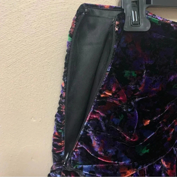 Ramy Brook Printed Malbec Skirt Size 12 NWT New Velvet - Picture 6 of 10